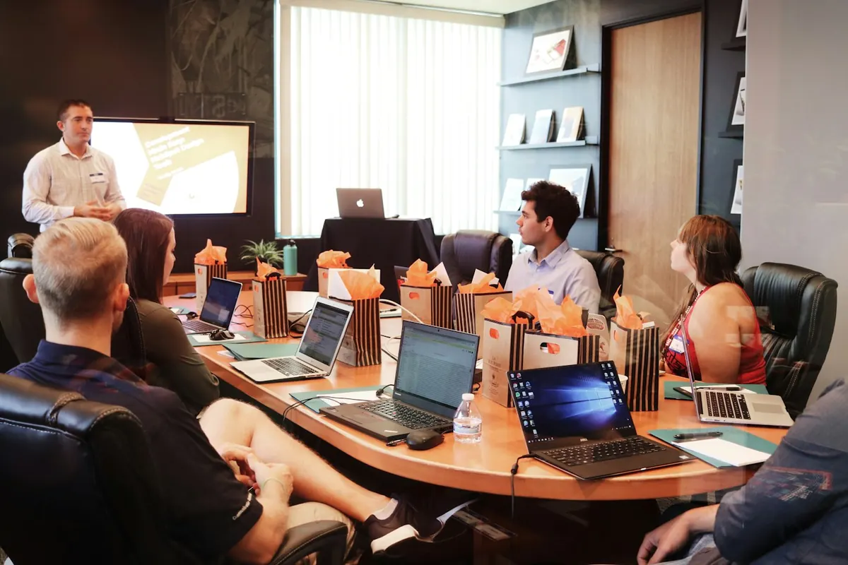 Creative agency team